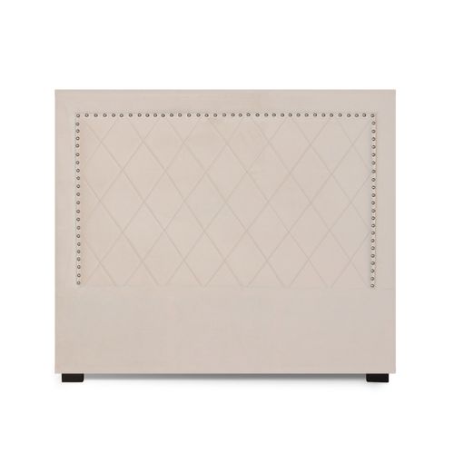 Tête De Lit Nolwen Velours Beige 140cm