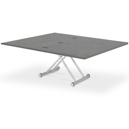 Table Basse Relevable Philadelphia XL Effet Béton