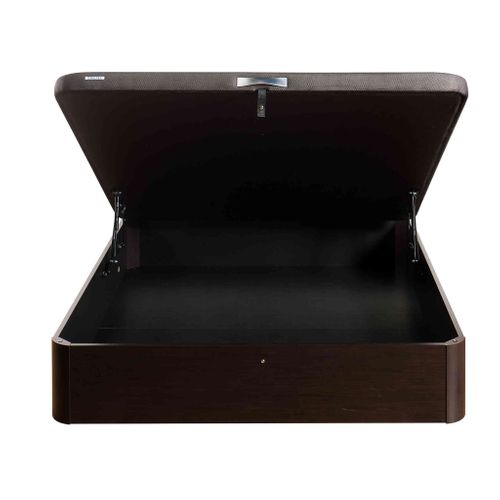Sommier Lit Coffre En Kit Asteroid Marron 140x190