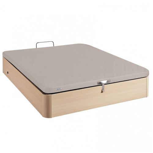 Sommier Lit Coffre En Kit Asteroid Marron 160x200