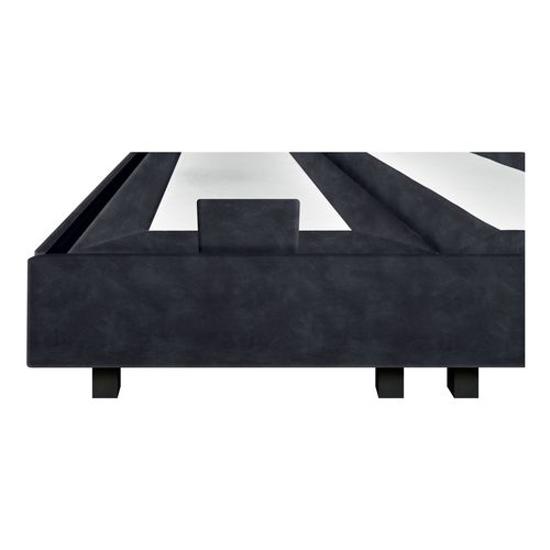 Sommier relaxation 2x80x200 cm EPEDA ZEN microfibre gris nuage