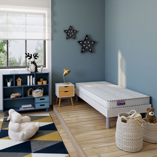 Matelas mousse 90x190 cm MERINOS ADMIRABLE ép.15 cm