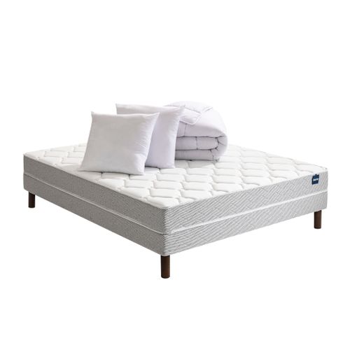 Pack Couette Tempérée 260x240 Et Oreillers 60x60