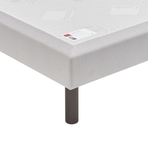 Sommier Confort Ferme Nature Gris Souris 90x190