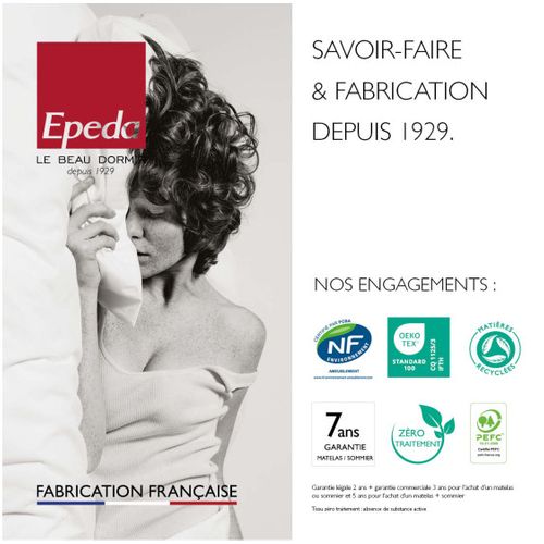Matelas Epeda L'échappée - Ressorts Multi-actif 80x190