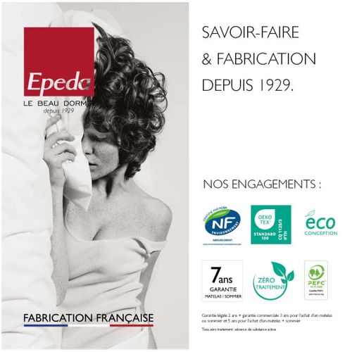Matelas Epeda Beau Séjour - 700 Ressorts Ensachés 160x190