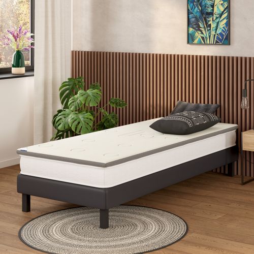 Surmatelas 90x190 cm avec BULTEX mémoire de forme NEW MEMO 5