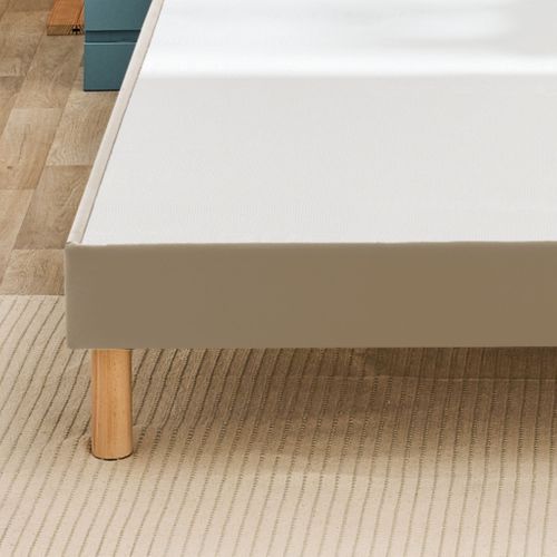 Sommier Déco Tapissier Vigoroso Moka 160x190