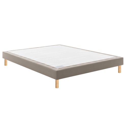 Sommier Déco Tapissier Mediano Moka 80x190