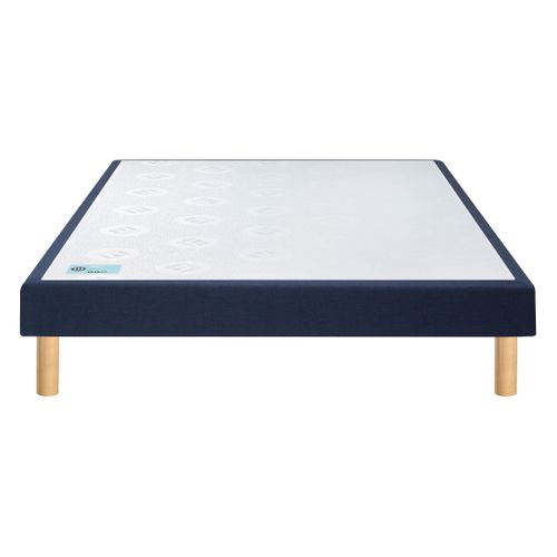 Sommier Tapissier Pencil Ferme Bleu Nuit 120x200
