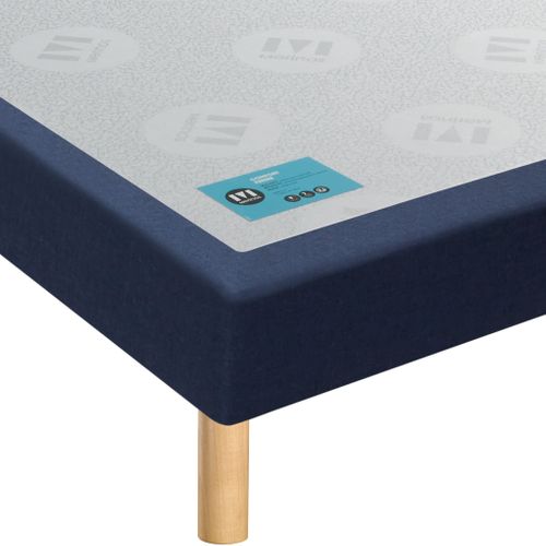 Sommier Tapissier Pencil Medium Bleu Nuit 120x190