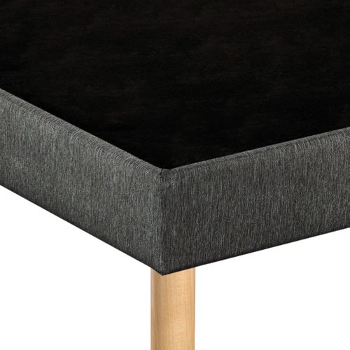 Sommier Déco Tapissier Unic Gris 160x190