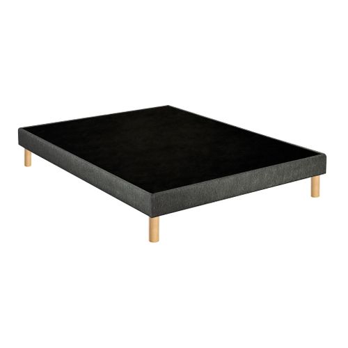 Sommier Déco Tapissier Unic Gris 160x190