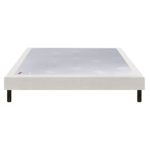 Sommier Confort Ferme Nature Chenillé Lin 2x100x200