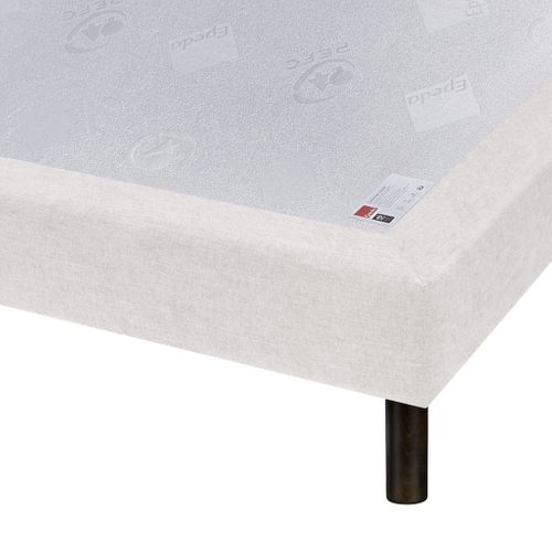 Sommier Confort Ferme Nature Chenillé Lin 2x100x200