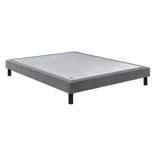 Sommier Confort Ferme Nature Chenillé Gris 90x200