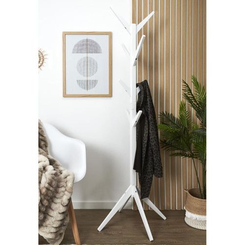 Portemanteau "arbre" Sur Pieds Blanc - Pakita