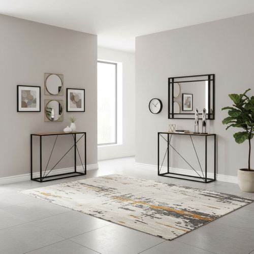 Lot De 2 Consoles Gigognes En Manguier Massif - Varua