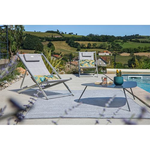 Tapis 160x230cm Pet Recyclé Toucher Laine Galet - Damius