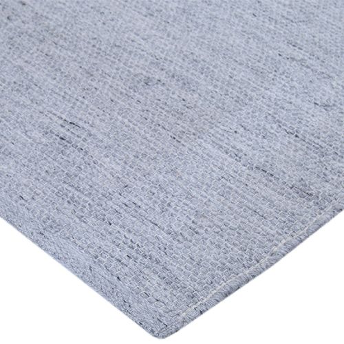 Tapis 160x230cm Pet Recyclé Toucher Laine Gris Chiné - Nidas