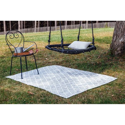 Tapis 120x170cm Pet Recyclé Toucher Laine Perle - Mermaid