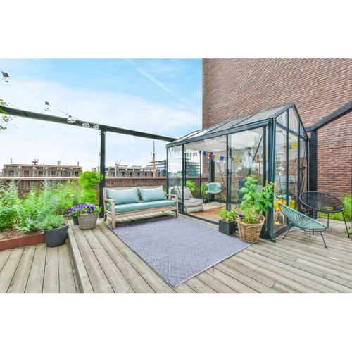 Tapis 160x230cm Pet Recyclé Toucher Laine Perle - Mermaid