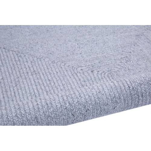 Tapis 120x170cm Pet Recyclé Toucher Laine Gris Cendré - Corvia