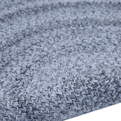 Tapis 160 cm Pet Recyclé Toucher Laine Poivre Et Sel - Corvia