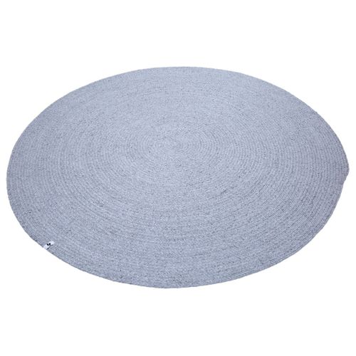 Tapis 160 cm Pet Recyclé Toucher Laine Gris Cendré - Corvia