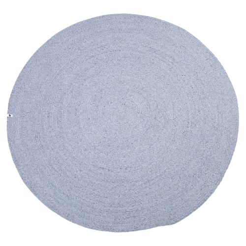 Tapis 160 cm Pet Recyclé Toucher Laine Gris Cendré - Corvia