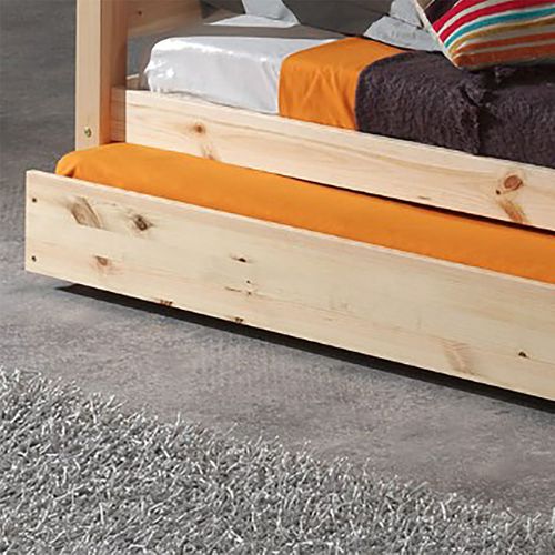 Tiroir De Lit Gigogne Naturel Pour Lits Superposés 2 Places - Martin