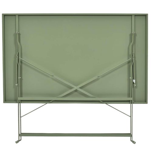 Table De Jardin Pliante 110x70cm Coloris Kaki - Manae