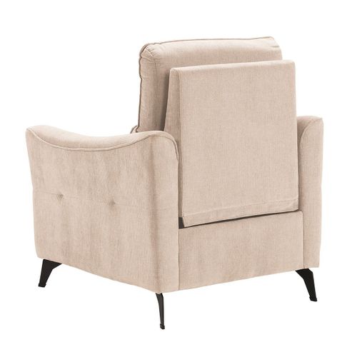 Fauteuil Electrique Tissu Waterproof Beige - Burgos