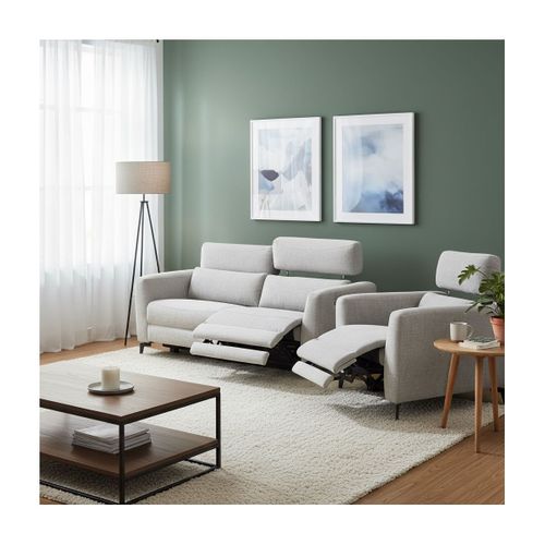 Fauteuil Relax Electrique Gris Clair - Mumbai