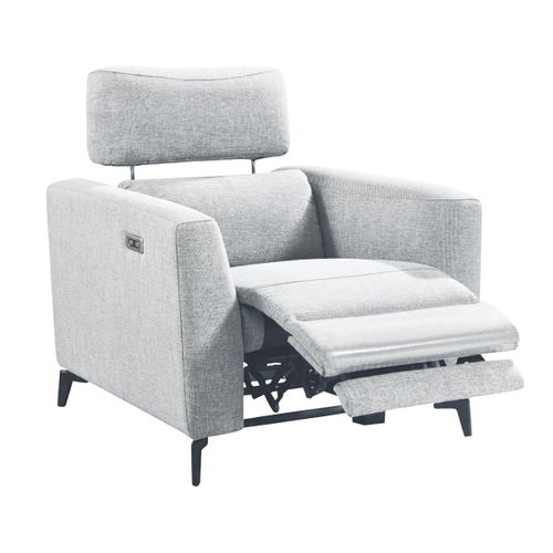 Fauteuil Relax Electrique Gris Clair - Mumbai
