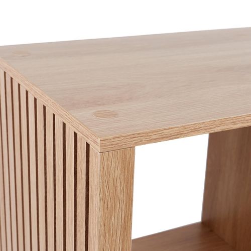 Rangement 4 Cases Effet Bois Avec Tasseaux - Pajan