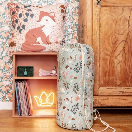 Couette Imprimée Forêt 240x220 Cm + 2 Taies D'oreiller 60x60 Cm - Valdy