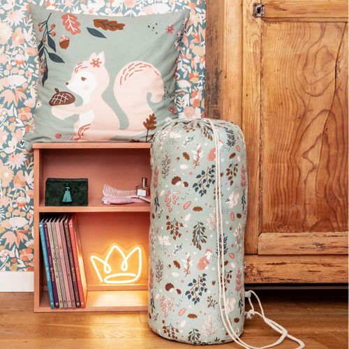 Couette Imprimée Forêt 240x220 Cm + 2 Taies D'oreiller 60x60 Cm - Valdy