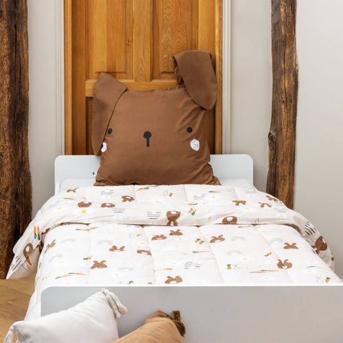 Couette Imprimée Lapin 260 X 240 Cm + 2 Taies D'oreiller 60x60 Cm - Bunny