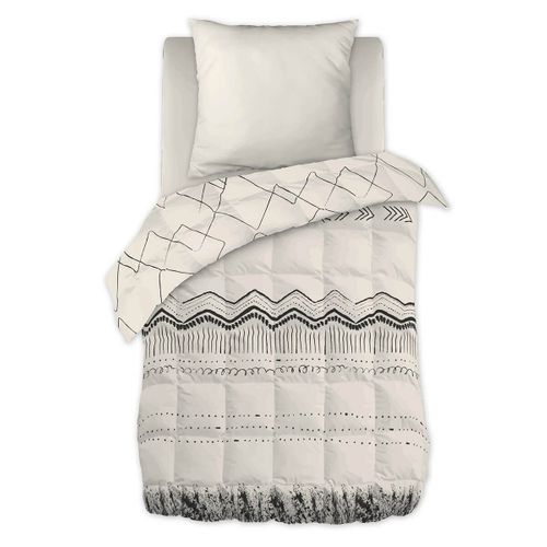Couette Imprimée Motifs Ethniques 140x200 Cm + 1 Taie D'oreiller 60x60 Cm - Belem