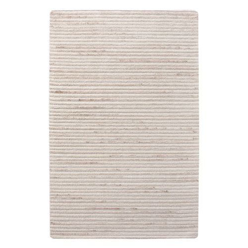 Tapis Laine Et Coton Touffeté à La Main 160x230 Cm Beige - Malag