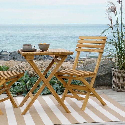 Tapis 200x300cm Pet Recyclé Rayé Beige Et Blanc - Rudy