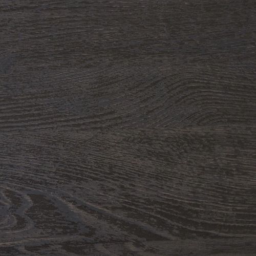 Table Basse Ovale Pieds Relief Mdf Effet Bois Foncé - Ankara