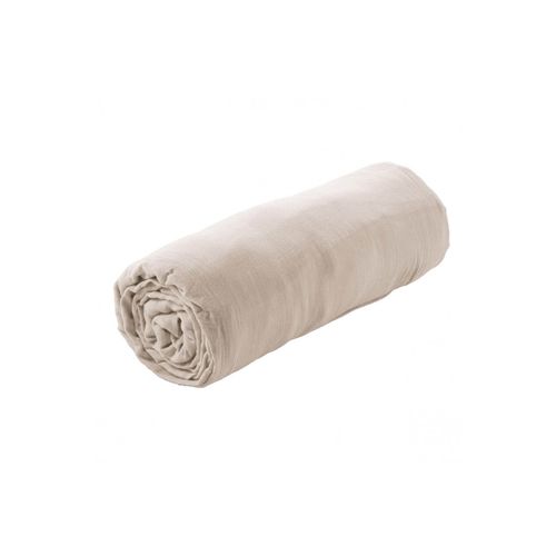 Drap Housse 80x200cm Gaze De Coton Pampa - Ourea