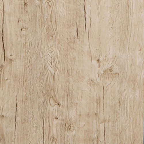 Meuble TV Blanc Laqué Brillant Aspect Bois Avec LED - Chris Oak