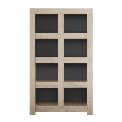 Rangement Ouvert 8 Niches Aspect Bois Finition Cadiz - Firmin