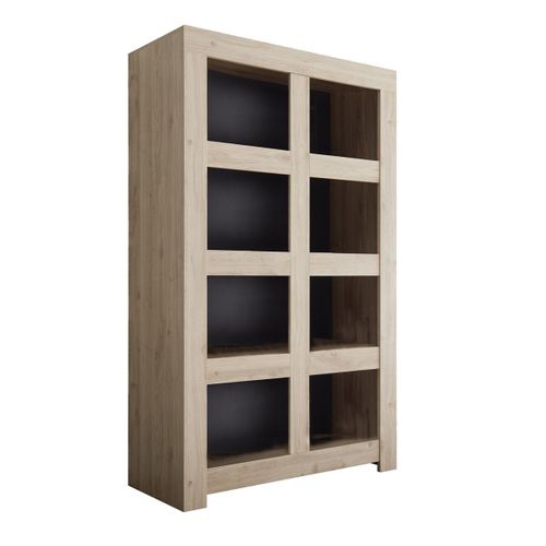 Rangement Ouvert 8 Niches Aspect Bois Finition Cadiz - Firmin