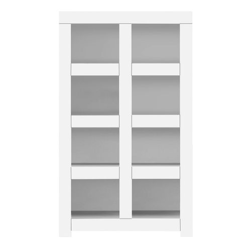 Rangement Ouvert 8 Niches Blanc Finition Mat - Firmin