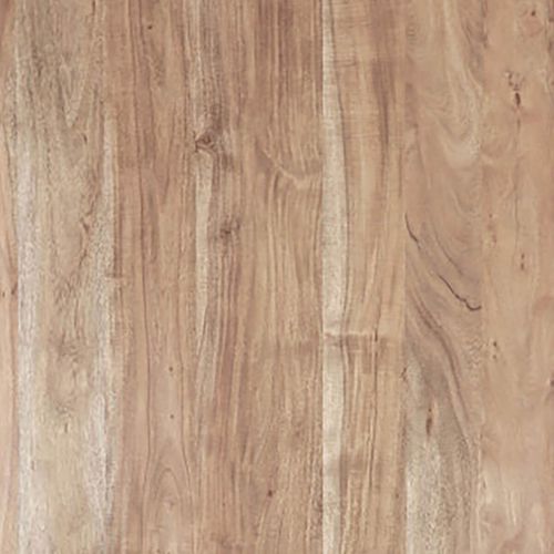 Table Basse Plateau En Acacia Massif Pieds Métal Noir Forme Papillon - Mylonis