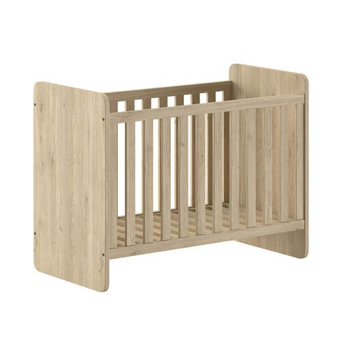 Lit Bébé 60x120cm Evolutif En 90x200cm Aspect Chêne Clair - Marco